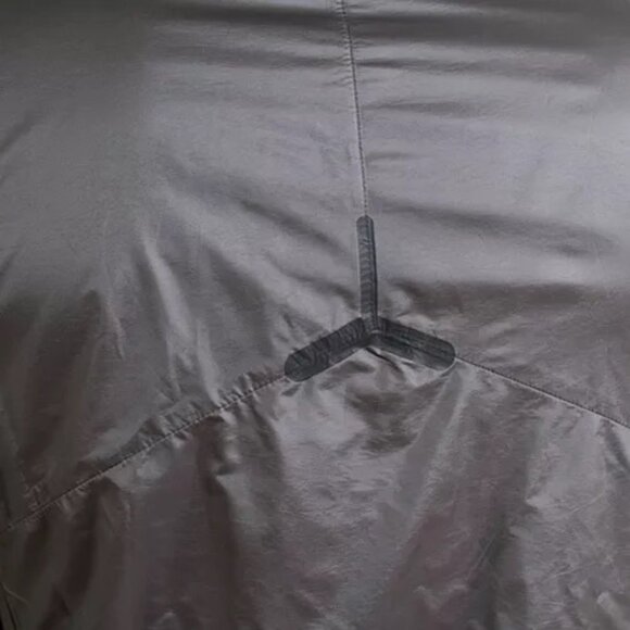 Nike Black Silver OREGON DUCKS Velocity Fly Jacket Men's Large Used - Picture 6 of 14